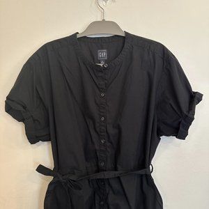 GAP black cotton romper